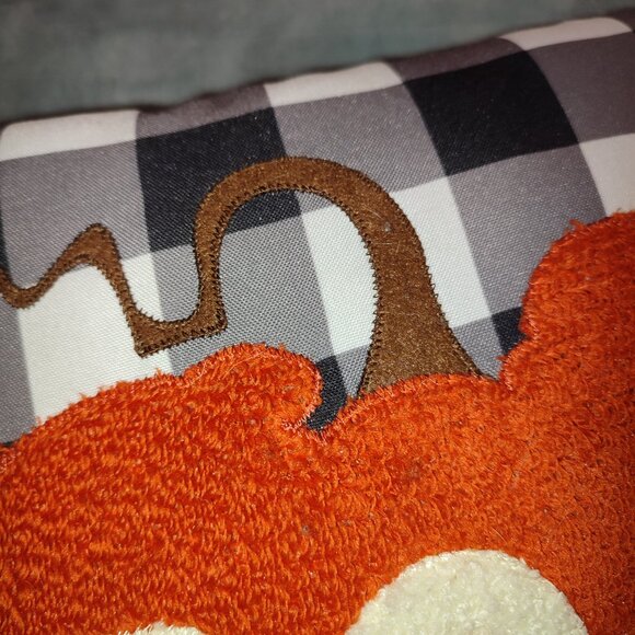 Boo Halloween Pillow Pumpkin Throw Decorative Home Decor Autumn Fall Textile - Picture 4 of 8